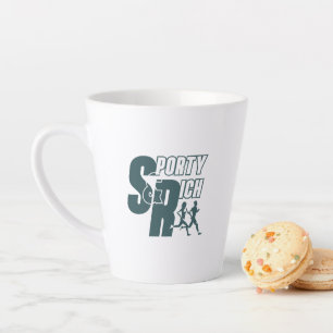 Retro Wellness Club Mode Sportive   Mug Latte