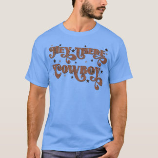 Retro Western Land Cowgirl Rodeo Girl daar T-shirt
