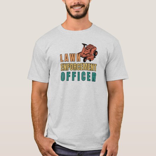 Retro  wetshandhavingsfunctionaris t-shirt (Voorkant)