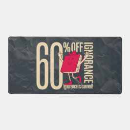 Retro Whimsical Bookish Ignorance Banned Gaming  Bureaumat