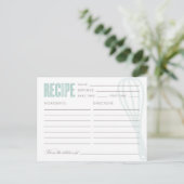 RÉTRO WHISK | Cartes recettes (Debout devant)