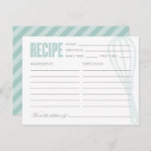 RÉTRO WHISK | Cartes recettes (Devant / Derrière)