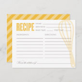 RÉTRO WHISK | Cartes recettes (Devant / Derrière)