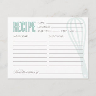 RETRO WHISK ONTVANGSTKAARTEN BRIEFKAART