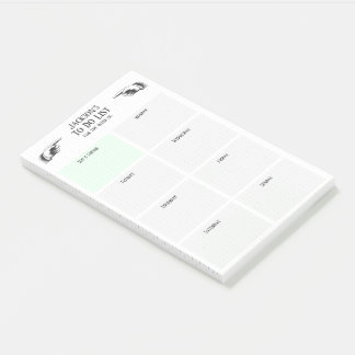 Retro Wijzende Handen Takenlijst Post-it® Notes