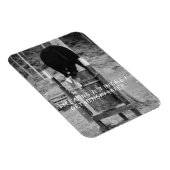 Retro Wild Black Beer Trash Scavenging Garbage Magneet (Rechterzijde)