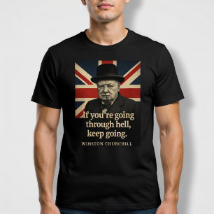 Retro Winston Churchill Tri-Blend Shirt