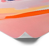 Retro Wirehaired Pointing Griffon Poster (Coin)