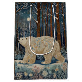 Retro wit beer boho winterbos personaliseren medium cadeauzakje (Achterkant)