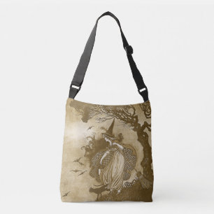 Retro Witch Crossbody Tas
