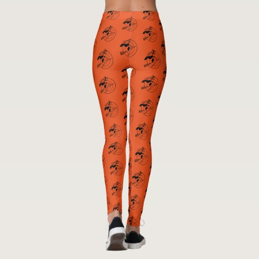 Retro Witch Leggings (Achterkant)