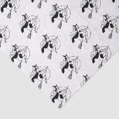 Retro Witch Tissuepapier (Detail)