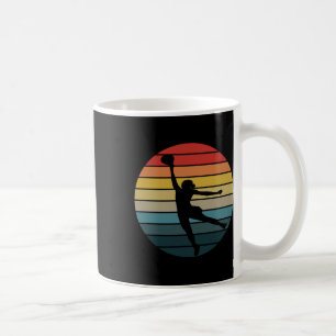 Retro WNBA Basketbal Logo Koffiemok