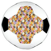 Retro Women of the World Pattern Voetbal (Gedraaid)