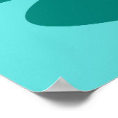 Retro Women's Weekly Kaart Game Poster (Hoek)