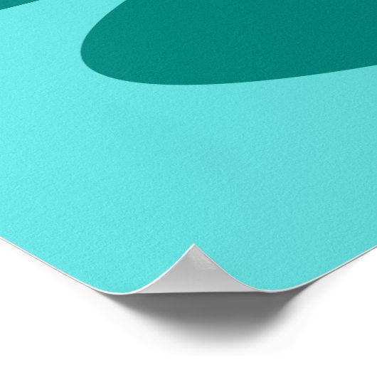 Retro Women's Weekly Kaart Game Poster (Hoek)