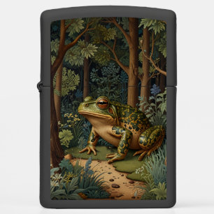 retro woodland art nouveau kikker