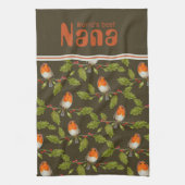 Retro World's beste Nana Custom Robin Theedoek (Verticaal)