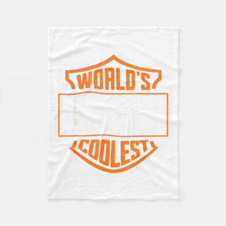 Retro Worlds Coolste Tante Matching Familie Reünie Fleece Deken