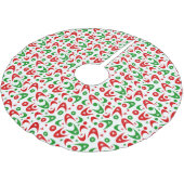 Retro Xmas Boomerangs Kerstboom Rok (Gekanteld)