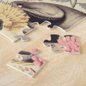 Retro Xoloitzcuintle naadloze illustratie Legpuzzel (Zijkant)