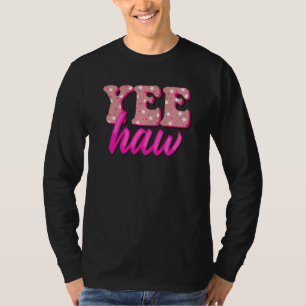 Retro Yee Haw Howdy Rodeo Western land Zuid T-shirt