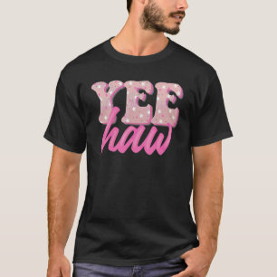 Retro Yee Haw Howdy Rodeo Western land Zuid T-shirt