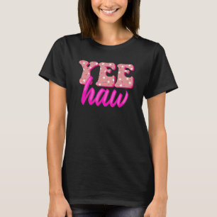 Retro Yee Haw Howdy Rodeo Western land Zuid T-shirt