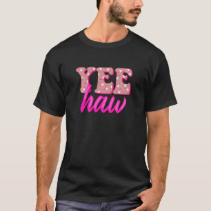 Retro Yee Haw Howdy Rodeo Westers Landelijk Zuiden T-shirt