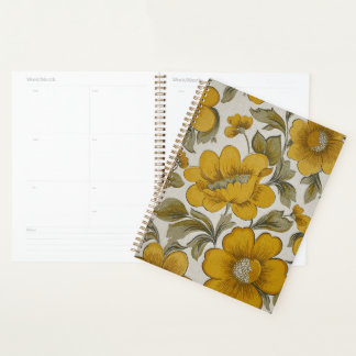 Retro Yellow Flower Garden Aesthetic