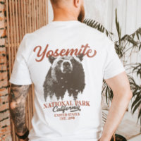 Retro Yosemite National Park California Black Beer