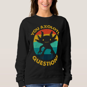 Retro You Axolotl Vragen Kinder Jeugd Leuke Salam Trui