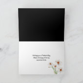 retro zadelschoenen met witte Moederdag Kaart (Binnen)