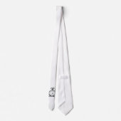 Retro Zakhorloge Cool Fab Stropdas (Achterkant)