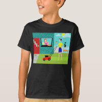 Retro Zaterdagochtend T-Shirt