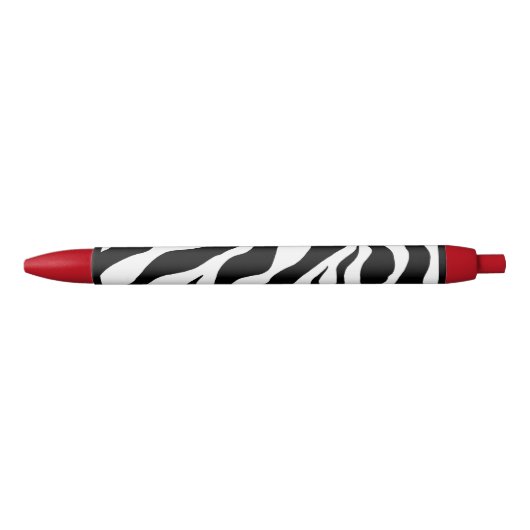 Retro Zebra Écriture stylos cadeau (Devant)