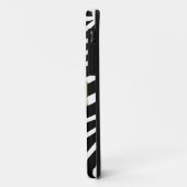 Retro Zebra huid met goudvlek Case-Mate iPhone Case (Achterkant/links)