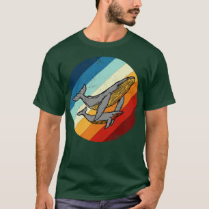 Retro Zee Dieren Orka T-shirt