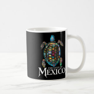 Retro Zee Turtle Golf of Mexico vergeet Trump nooi Koffiemok