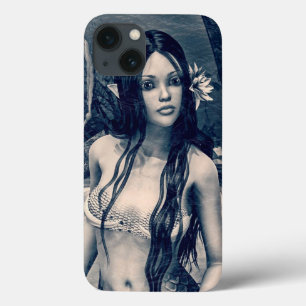 Retro Zeemeermin iPhone 13 Hoesje
