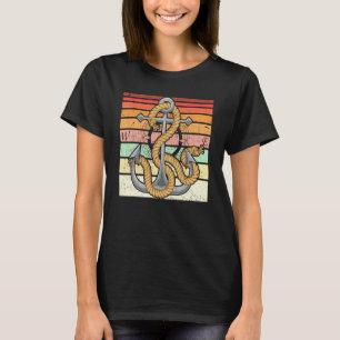 Retro Zeilboot Anker Schipper Nautilus Zeiler Zeil T-shirt