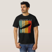 Retro Zeppelin luchtschip Zepelin Zepplin T-shirt (Voorkant volledig)