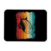 Retro  Zeppelin luchtschip Zepplin L Magneet (Horizontaal)