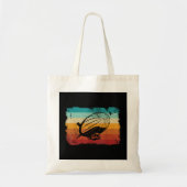 Retro Zeppelin luchtschip Zepplin L Tote Bag (Voorkant)