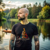 Retro Zilker Park Kajakken T-shirt