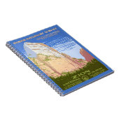  Retro Zion National Park reizen Notitieboek (Rechterzijde)