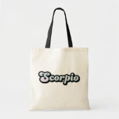 Retro Zodiac Scorpio Canvas tas (Voorkant)