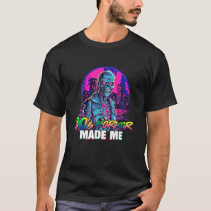 Retro zombie ondode 80s horror films gemaakt t-shirt