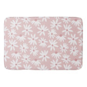 Retro Zomer Daisies Patroon Klein #4 #pattern Badmat (Voorkant)