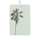 Retro Zomer Vibes Palm Tree Luchtverfrisser (Achterkant)